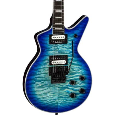 Dean Guitars Cadillac Select Quilt Top 6 String Electric Guitar - Ocean Burst image 1