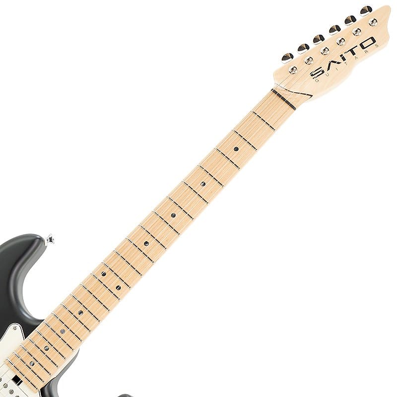 SAITO Guitars SG-622CS BLK MMA SH #232112 -Made in Japan SAITO Guitars SG-622CS BLK MMA SH #232112 -Made in Japan