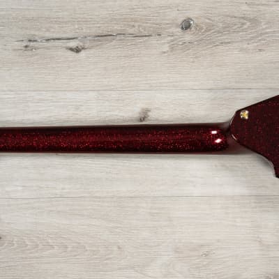 ESP LTD KH-V Kirk Hammett Signature Guitar, Ebony Fretboard, Red Sparkle image 7