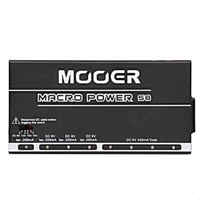 Mooer Macro Power S8 Isolated Professional Guitar Pedalboard Power Supply 2018 image 2