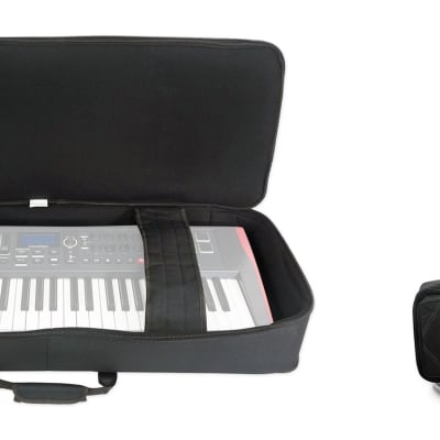 Rockville BEST BAG 49 Padded Keyboard Gig Bag Case for Alesis Vortex Wireless 2