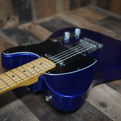 Fender Custom Subsonic Baritone Telecaster Midnight Blue Bari Tele 27" Scale Maple Neck SS image 9