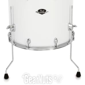 Pearl Export EXX Floor Tom - 16 x 18 inch - Pure White image 3