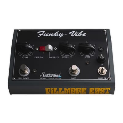 Sabbadius Electronics Funky Vibe Uni-Vibe Pedal (Fillmore East)