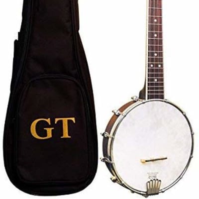 Gold Tone BU-1/L Concert-Scale Maple Neck Open Back Banjo Ukulele with Gig Bag For Left Handed Players image 1