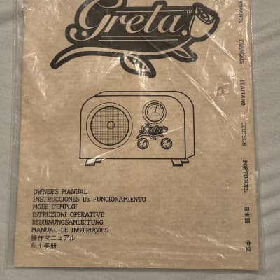 Fender Greta Pawn Shop Series 2-Watt 1x4" Guitar Combo 2012 - 2013 - Red image 6