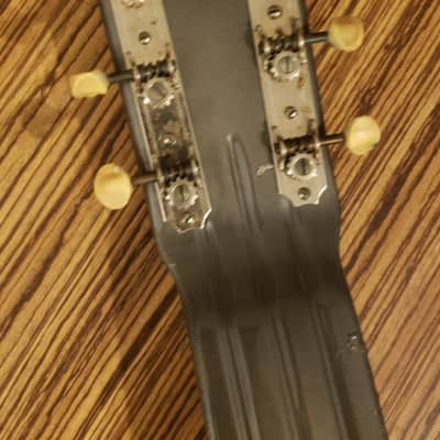 1949 Rickenbacher 1950 Electro NS-6 Rickenbacker Lap Steel Vintage Guitar 40’s 50’s Metal Shaded Grey Rare White Plastics image 18