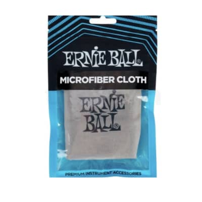2 PACK Ernie Ball Microfiber Guitar Polish Cleaning Cloth 4220 image 5