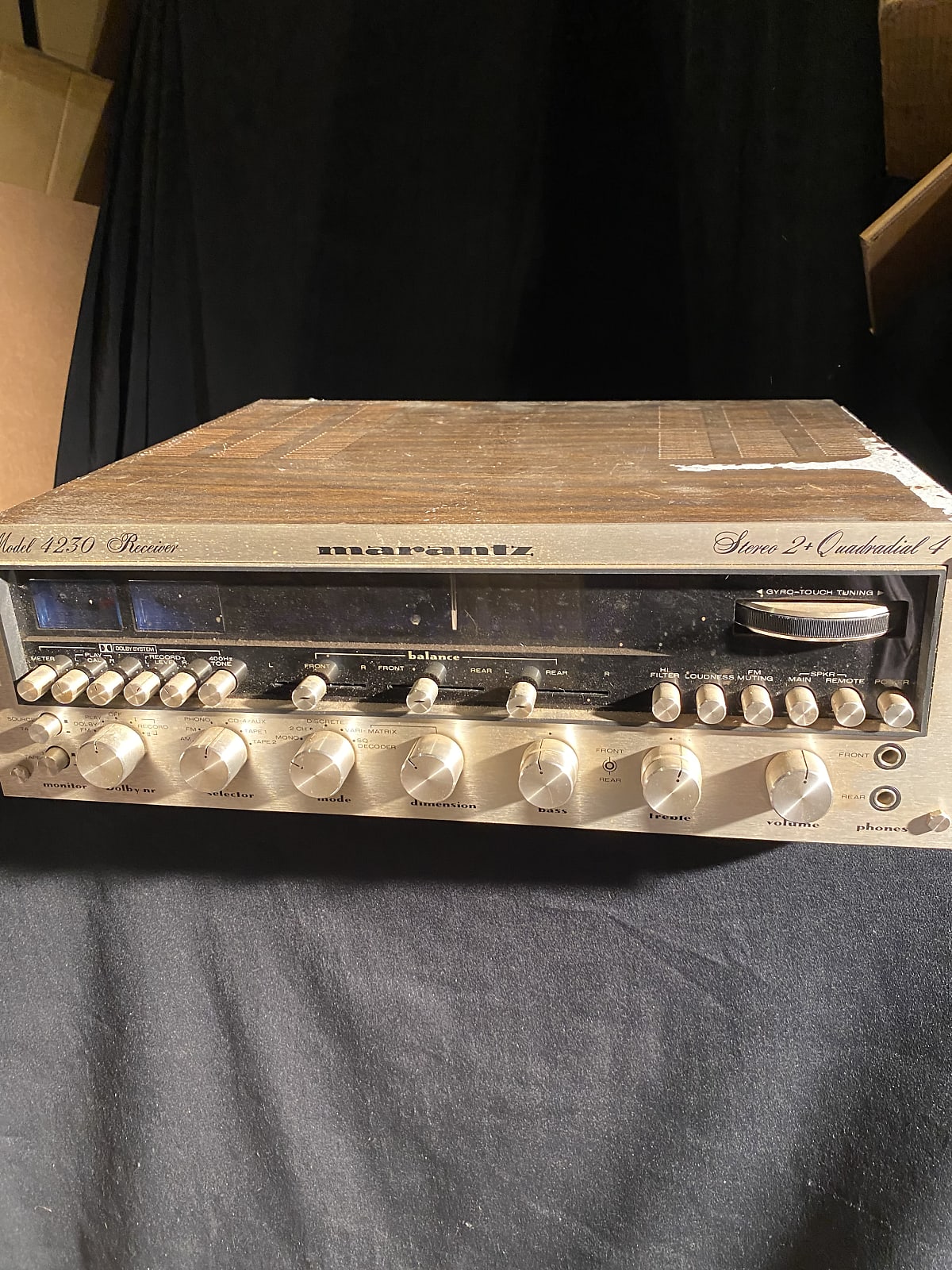Marantz Model 4230 12Watt Quadraphonic SolidState Receiver Reverb