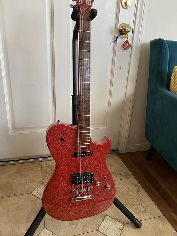 Cort MBC-1RS Matthew Bellamy Signature Red Sparkle