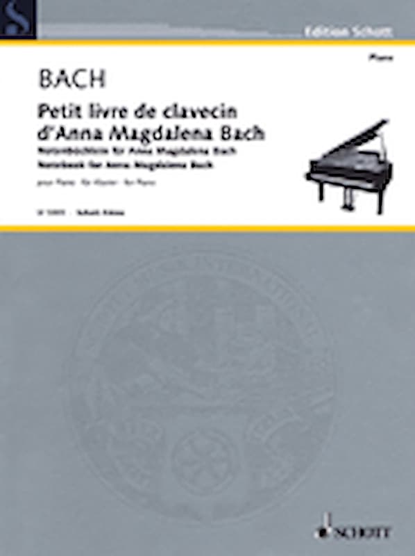 Notebook for Anna Magdalena Bach | Reverb