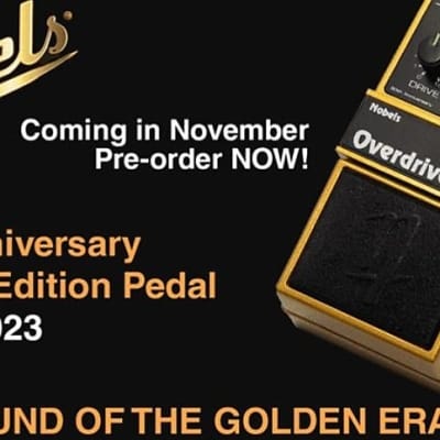 Nobels ODR-1 Natural Overdrive Pedal, 30th Anniversary Edition. New with Full Warranty! image 5