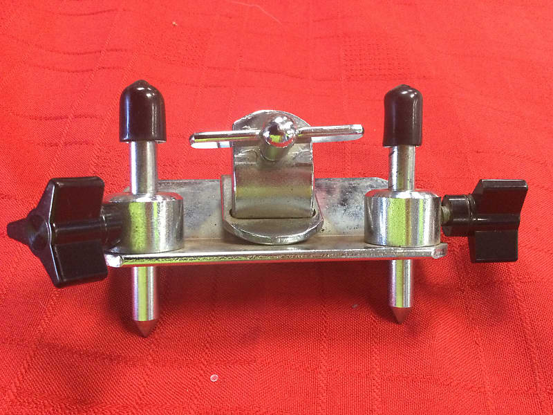 Slingerland Vintage Bass Drum Stop Kick Anchor 1970’s Chrome Reverb