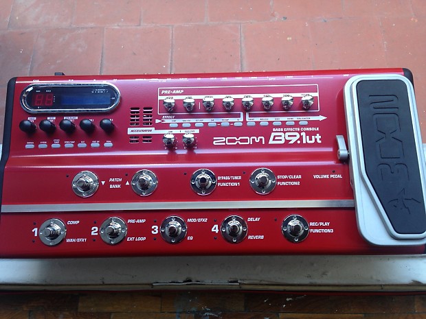 ベース ZOOM B9.1ut B9.1ut Bass Effects Console | Zoom