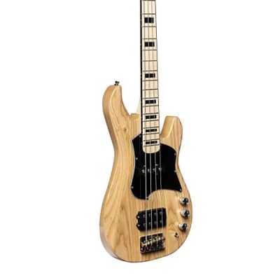 Stagg Electric Bass Guitar Silveray Series "J" Model - Ash - SVY J-FUNK NAT image 1