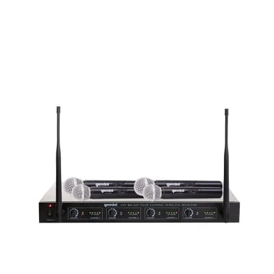 Pyle PDWM4520 4 Channel Wireless Microphone System Reverb