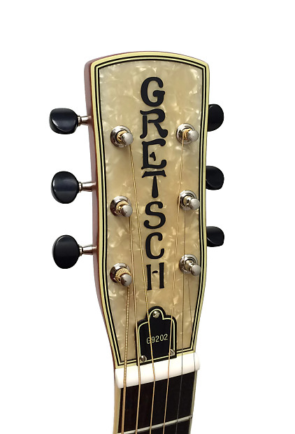 Gretsch G9202 Honey Dipper Special Metal Resonator Guitar Cactus Flower Pink