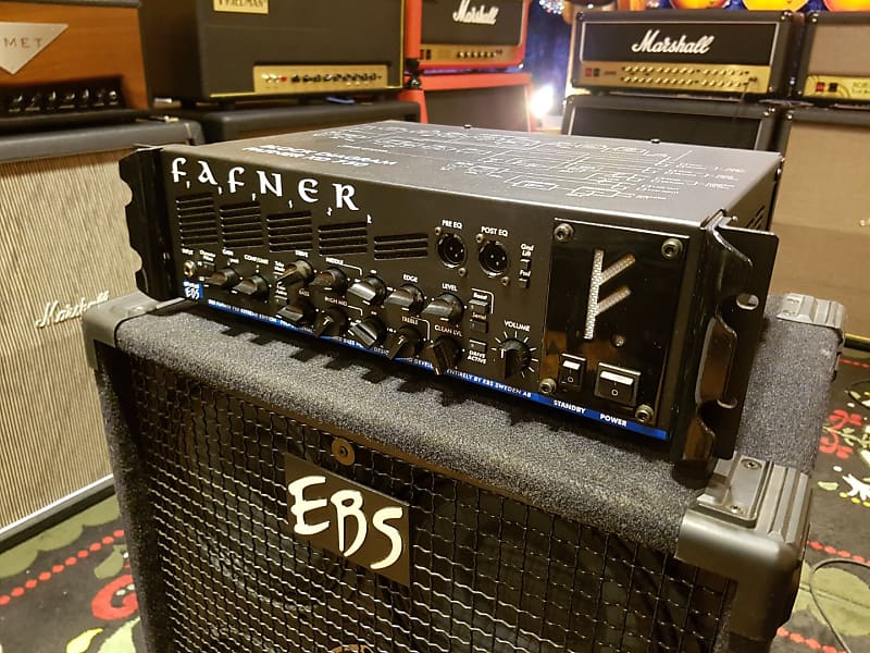 極美品】EBS Fafner Ⅱ XD750 ベースヘッドアンプ 最上位モデル