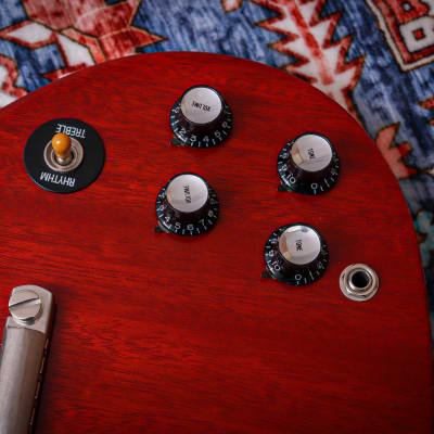 GIBSON USA Custom Shop '61 Les Paul SG VOS Standard Reissue " Faded Cherry + Rosewood" (2006) image 10