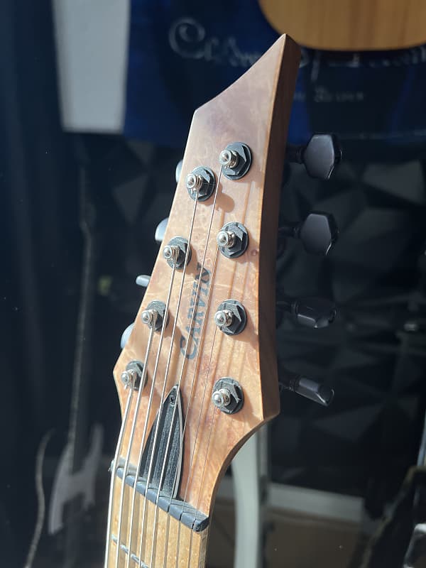 Kiesel Carvin DC800 Burled Maple 8-String with Case (USA) | Reverb