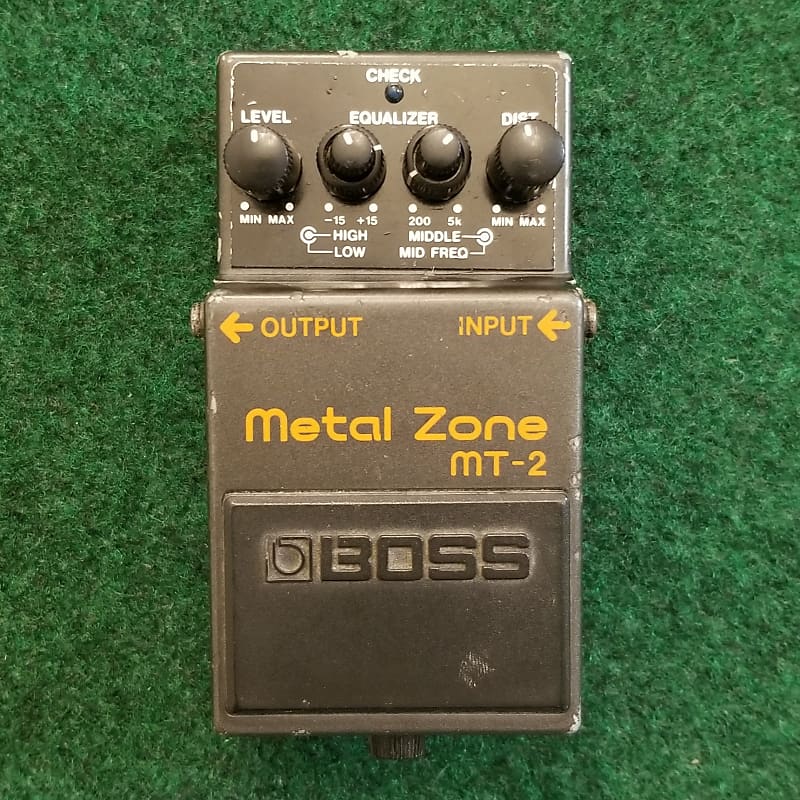😎 RARE 1st Year (Mar 1991) Boss MT-2 Metal Zone Distortion | Reverb
