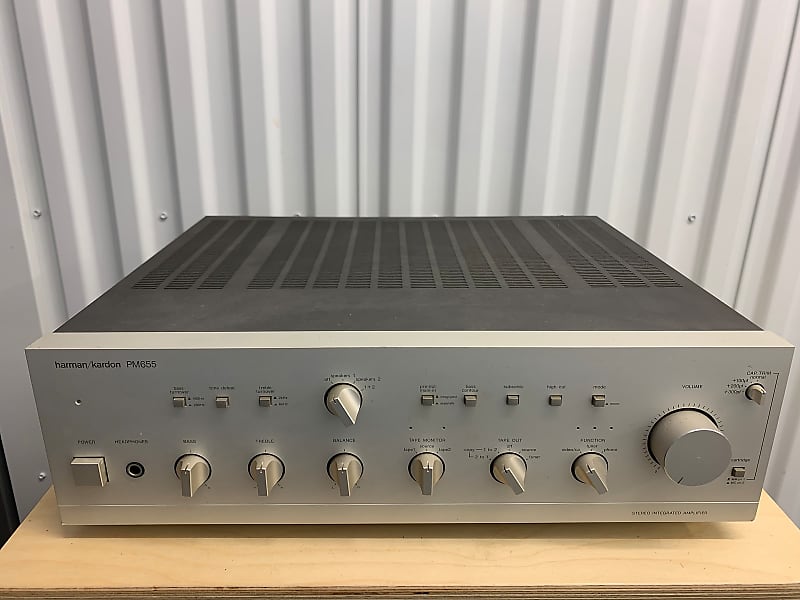 Harman and Kardon PM655 1990 Silver | Reverb Czechia