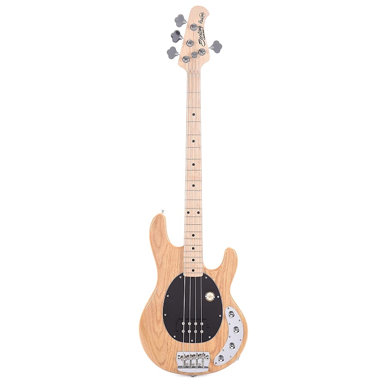 STERLING RAY 34HH SERIES - POPLAR BURL AMBER- RW - W/GIG BAG - 4 STRING  BASS - STERLING BY MUSIC MAN Rockshop