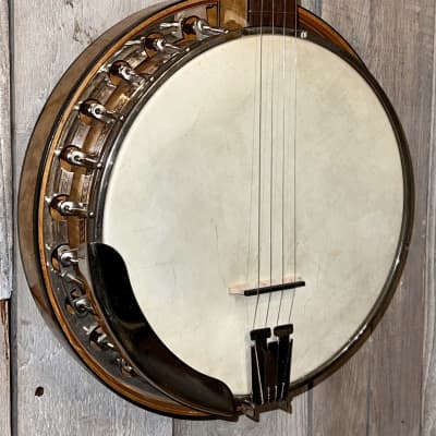 May Bell Tenor Resonator Banjo with original case 1930's Support Small BIZ image 3