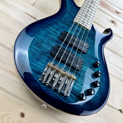 PRS Paul Reed Smith GG Gary Grainger 5 String Cobalt Blue 10 Top Blue Back NEW! #9681 for sale