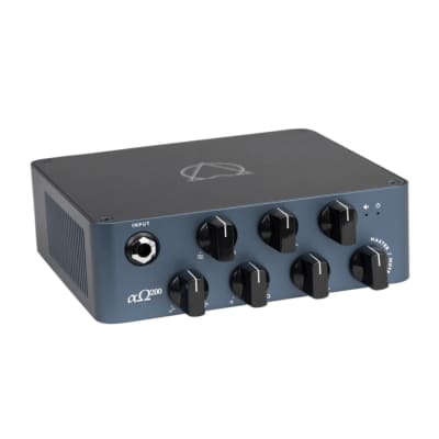 Darkglass Electronics AO200 Alpha-Omega 200W Bass Amplifier Head with 4 Band EQ and XLR DI Output for sale