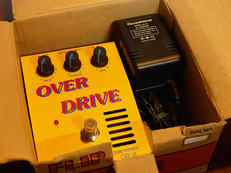 激レア！　Guyatone Flip OD-X Tube Over Drive Guyatone FLIP OD-X Tube Power Over Drive Guitar Effect Japan