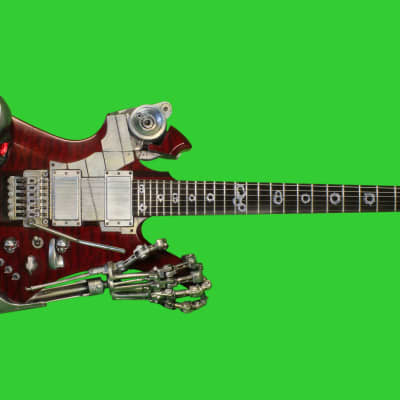 Custom guitar inspired by any movie or TV of your choice (made to order) - see photos for examples image 8