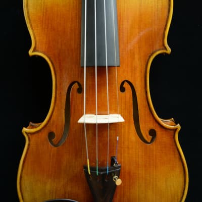 Fine Violin after Guarneri del Gesu 1743 Cannone Violin Upside-down Flame image 10