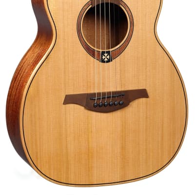 LAG TRAVEL-RC Tramontane Acoustic Travel Guitar. Red Ceder TRAVEL-RC-U for sale