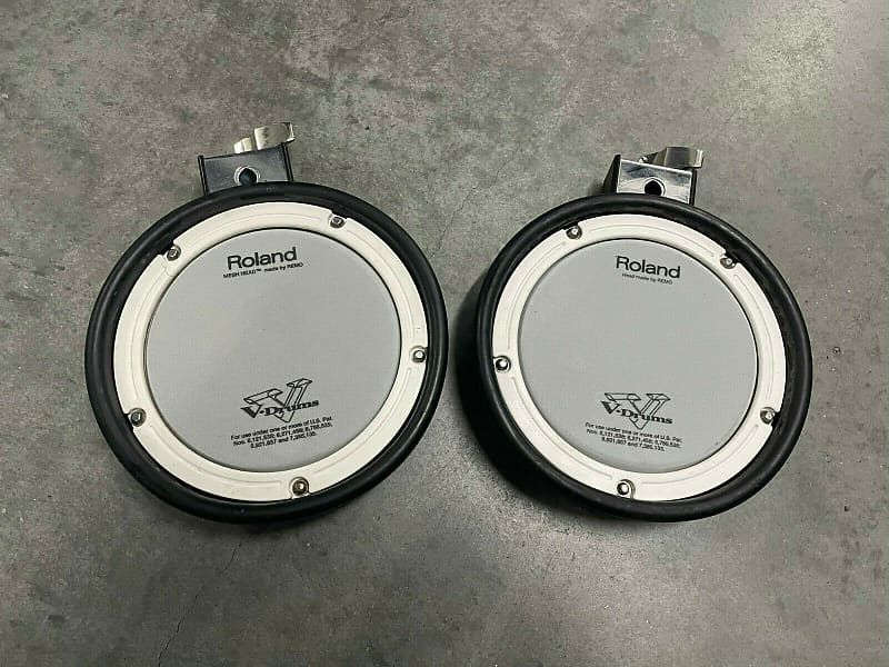 TWO Roland PDX-6 Dual Trigger Mesh Head V Drum Pad PDX6 | Reverb