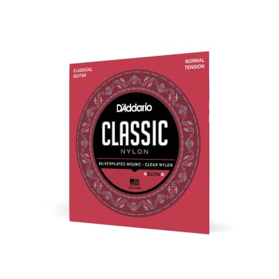 D'Addario EJ27N Classic Nylon Student Classical Guitar Strings, Normal Tension for sale