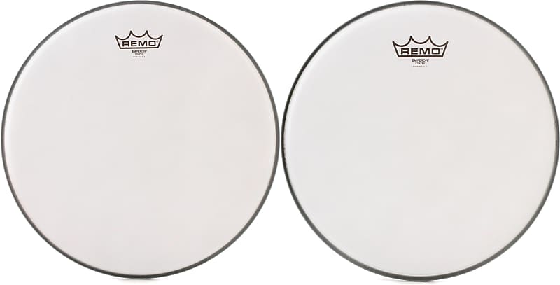 Remo Emperor Coated Drumhead - 14 inch  Bundle with Remo Emperor Coated Drumhead - 12 inch image 1