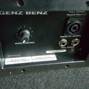 Genz Benz GB 410T-XB2 Bass Cabinet USA made 4 ohms 700 watts RMS image 10