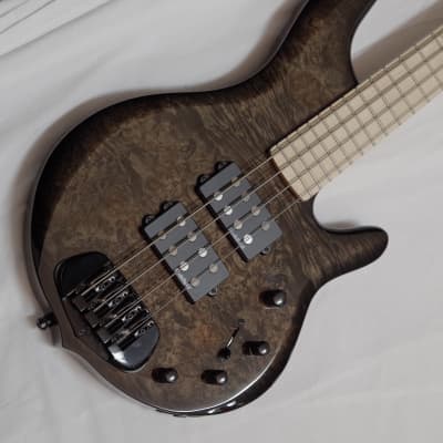 TRABEN Chaos Core 4-string BASS guitar Black Vapor new w/ CASE - Aguilar preamp image 5