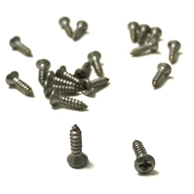 Pickguard Screws Gibson Size #3 x 3/8" Stainless Steel 20pc image 2