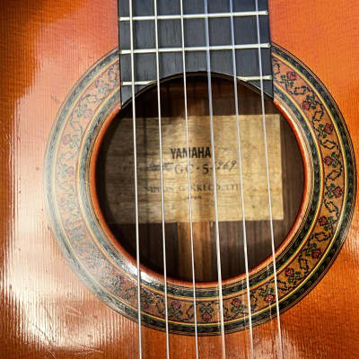 Vintage Yamaha GC5 1969 Concerto Classical Guitar With Case- | Reverb