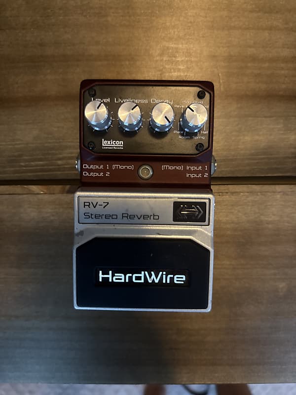 DigiTech Hardwire RV-7 Stereo Reverb