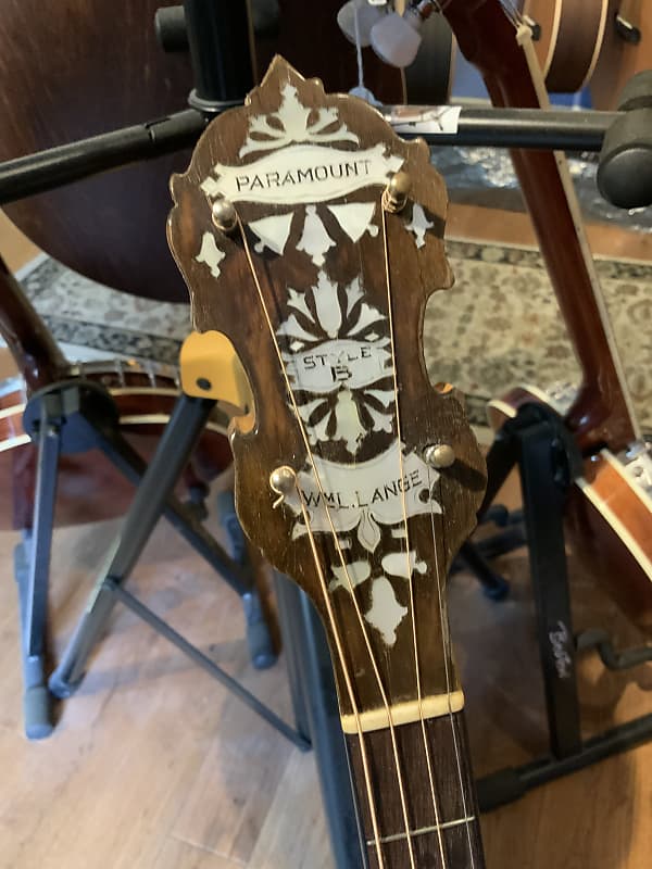 Paramount Style-B tenor banjo 1925 | Reverb