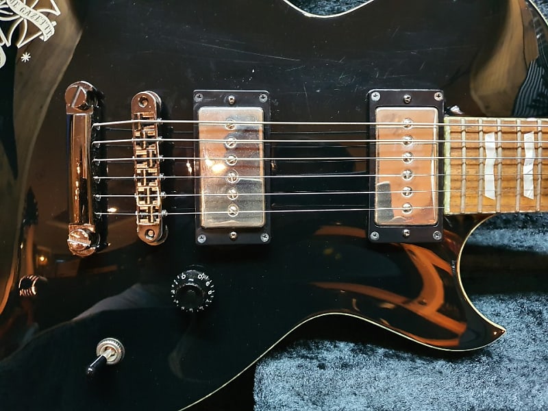 2008 ESP U-01 Hellion The GazettE Uruha Signature Black