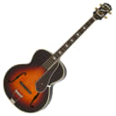 Epiphone De Luxe Classic Acoustic Electric Bass, Vintage Sunburst