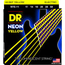 DR Strings NYE-11 Neon Hi-Def Yellow Heavy 11-50 Electric Guitar Strings