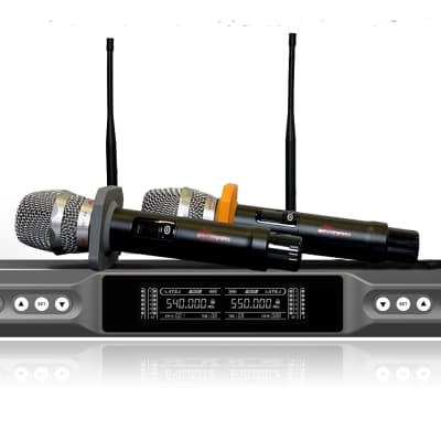 IDOLmain IP-3900 2600W Professional Mixing Amplifier Plus UHF-X2 Performance Wireless Microphones image 6