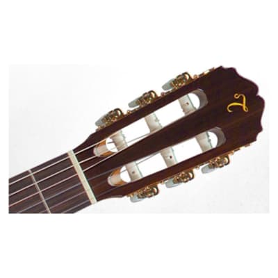 Takamine C132S Made in Japan 6-String Right-Handed Classical Guitar with Solid Cedar Top, Solid Rosewood Back and Sides, Mahogany Neck, Gold Hardware, and Case (Natural Gloss) image 5