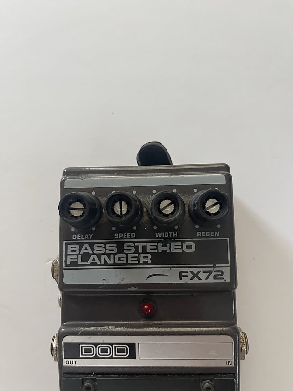 DOD FX72 Bass Stereo Flanger | Reverb