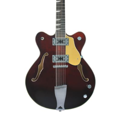 Eastwood Guitars Classic 12 - Walnut - 12-string Semi Hollowbody Electric Guitar - NEW! for sale